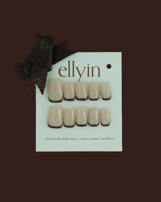 DARK BROWN | PLAIN FRENCH-B4