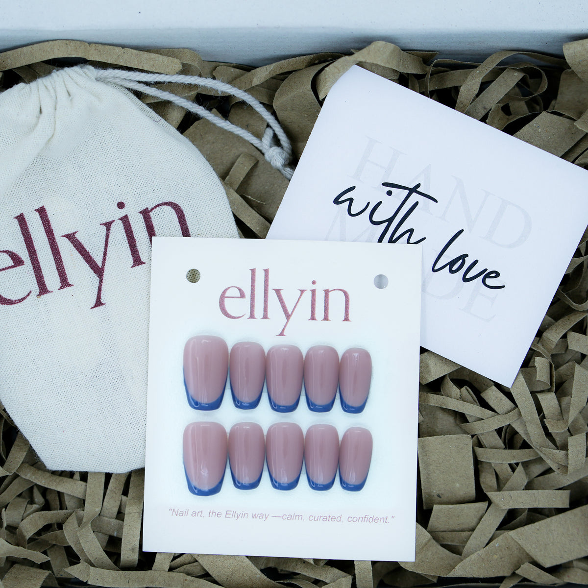 INK BLUE | PLAIN FRENCH | B16