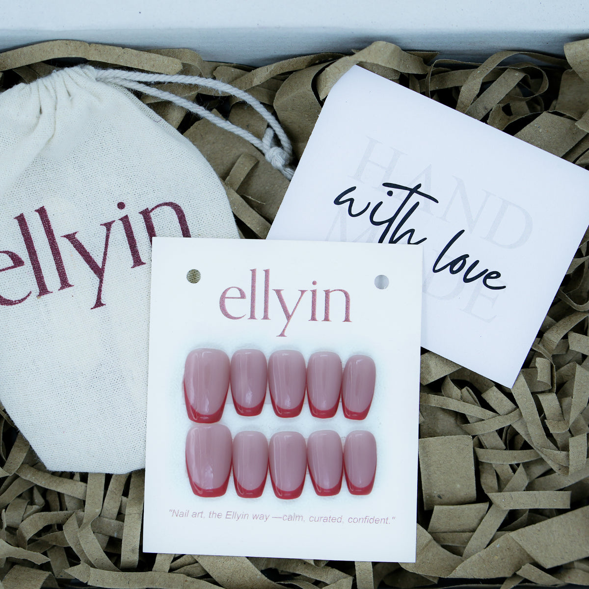 CORAL RED | PLAIN FRENCH | B17