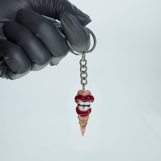 Lethal lips Keychain