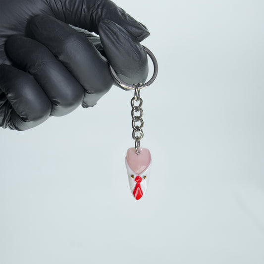 Scarlet Bow keychain