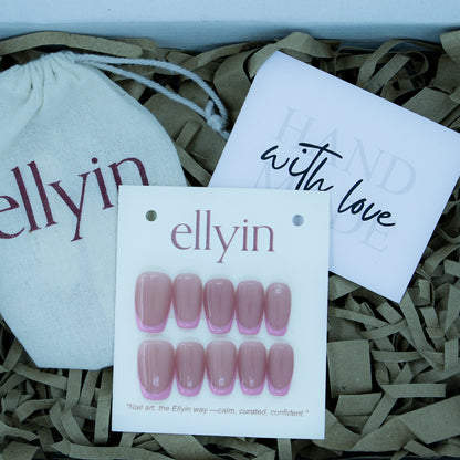 BABY PINK | PLAIN FRENCH | B14