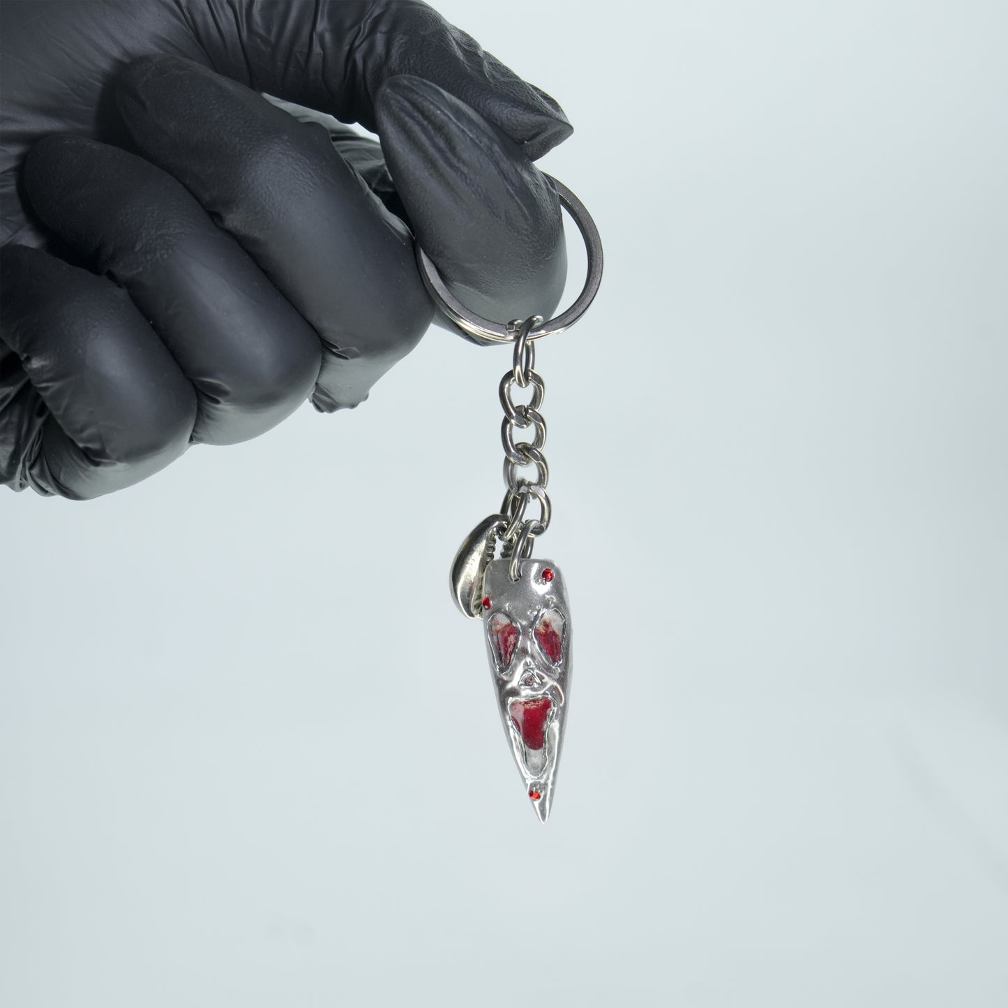 Crimson Scream Keychain