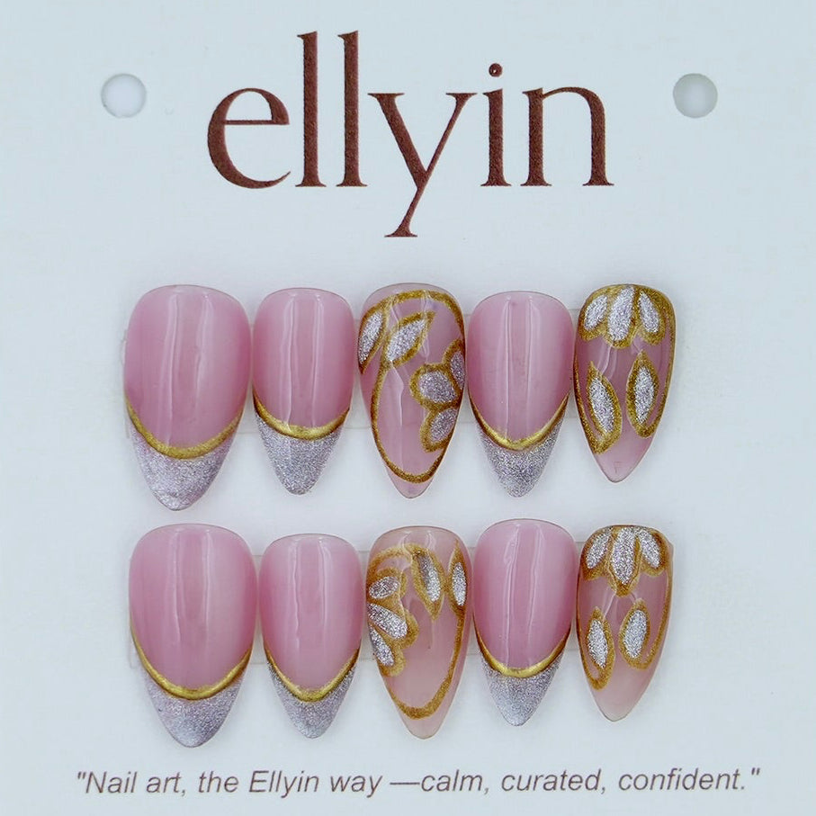 METALLIC BLOOM | FLORAL- F16