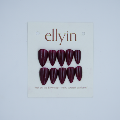 DARK CHERRY | PLAIN -A2