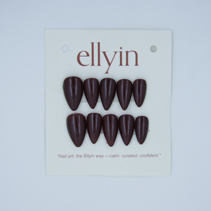 DARK BROWN | PLAIN -A4