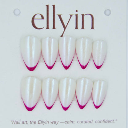 MAGENTA TIP | BASE CHROME+FRENCH -E1