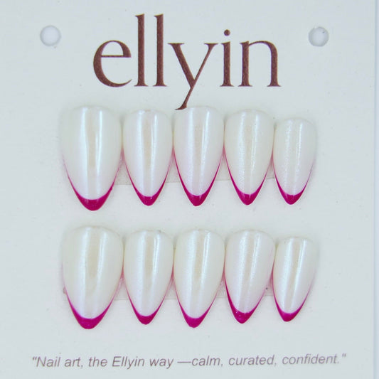 MAGENTA TIP | BASE CHROME+FRENCH -E1