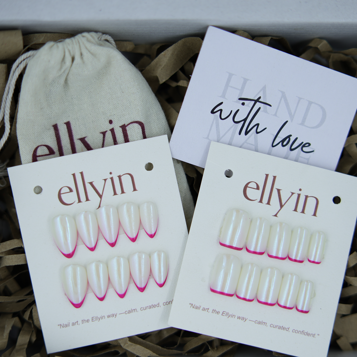 MAGENTA TIP | BASE CHROME+FRENCH -E1