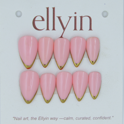 YELLOW GOLD | FRENCH  CHROME -D1