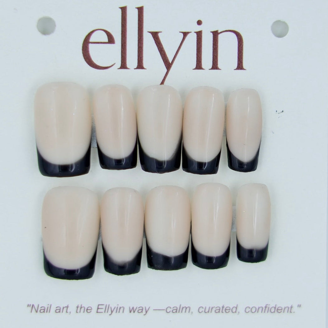 BLACK | PLAIN FRENCH -B3