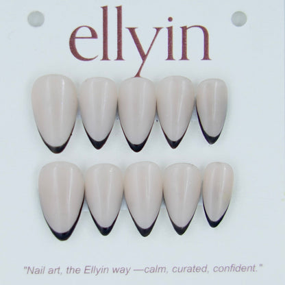 BLACK | PLAIN FRENCH -B3