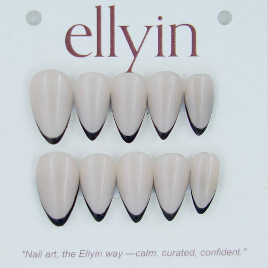 BLACK | PLAIN FRENCH -B3