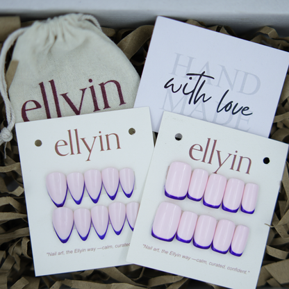 BLUE | PLAIN FRENCH - B5