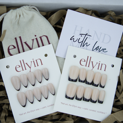 BLACK | PLAIN FRENCH -B3