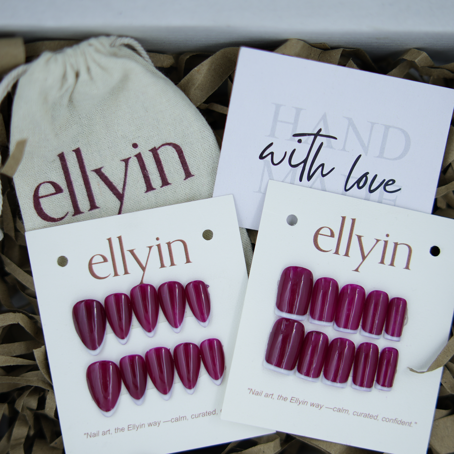 WHITE & MAROON | PLAIN  FRENCH -B8