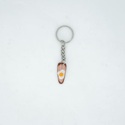 Toast & Yolk Keychain