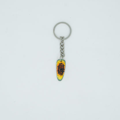 Papaya Paradise Keychain