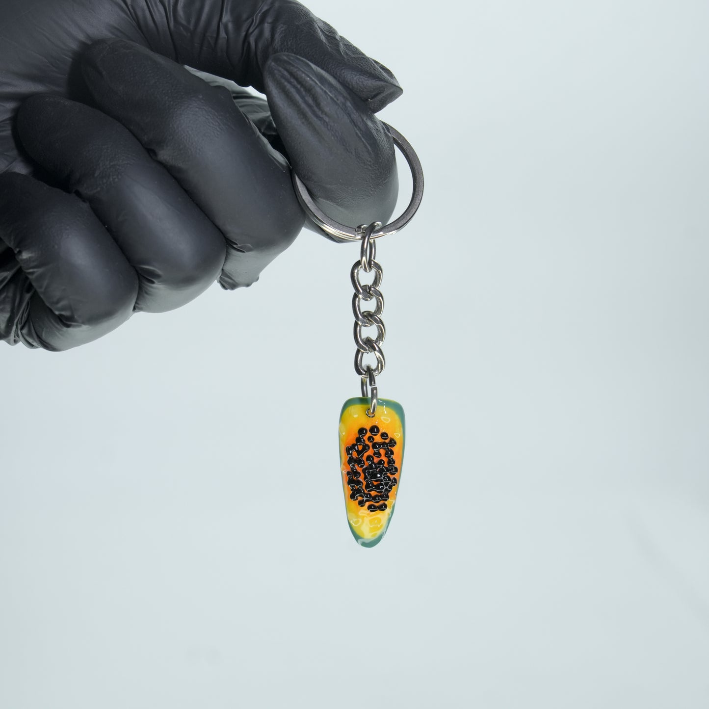 Papaya Paradise Keychain