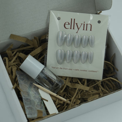 HOLOGRAPHIC WHITE | CHROME -C11