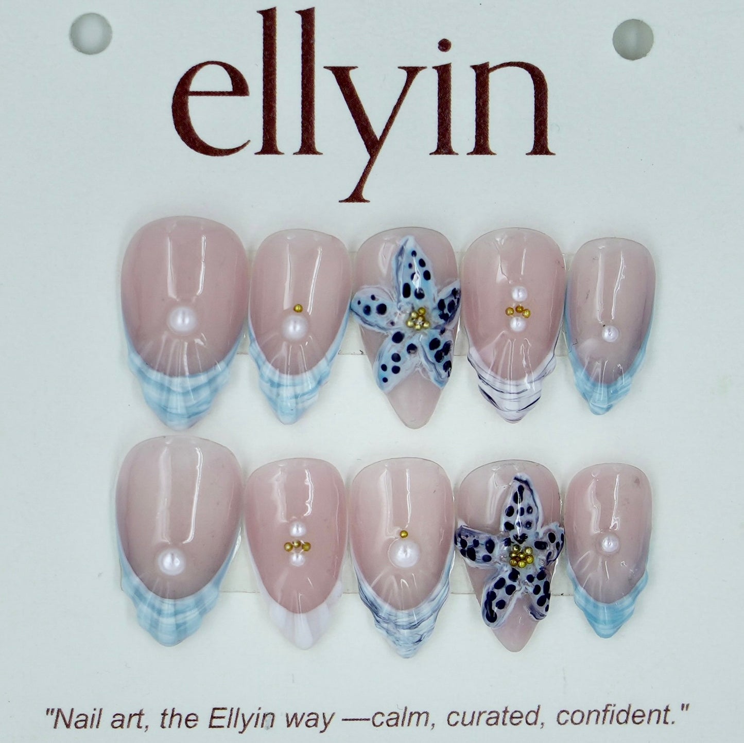 BLUE SHELL | ELLY LUXE| L7