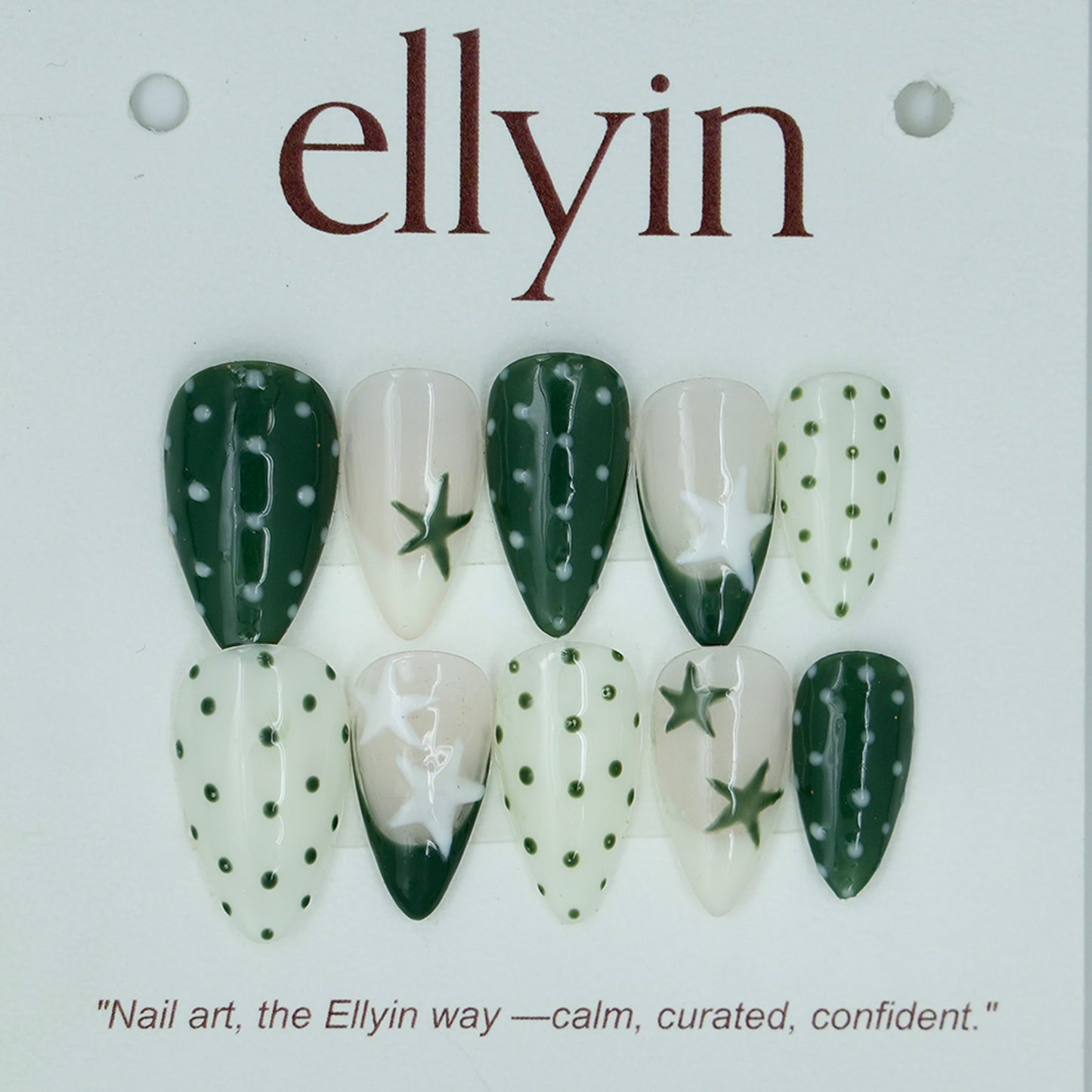 GREEN STARS & POLKA | POLKA | M11